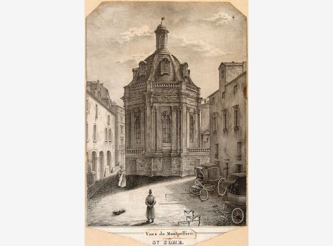 Особняк Hôtel Saint-Côme был построен в 1757 году архитектором Жаном-Антуаном Жиралем Особняк Hôtel Saint-Côme был построен в 1757 году архитектором Жаном-Антуаном Жиралем